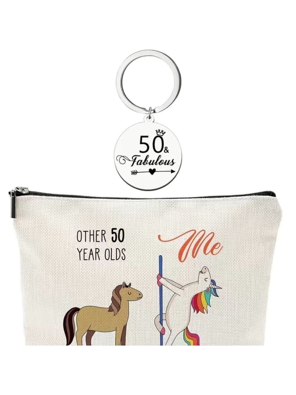 50’s Youth Accessory, Travel, Cosmetic bag & Keychain/Luggage tag